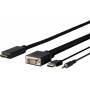 Vivolink - Pro - HDMI-Kabel - HDMI mnnlich zu USB, HD-15 (VGA)