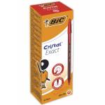 Bic - Cf20 Cristal Exact 0.7 Rosso