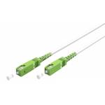 Wentronic - Goobay 59594 Glasfaserkabel 1 m SC/APC FTTH OS2 Wei (59594)