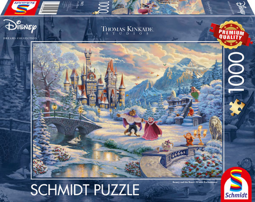 SCHMIDT SPIELE Thomas Kinkade + Disney Puzzle Adulte Disney La