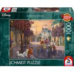 Schmidt Spiele - Schmidt Spiele Disney The Aristocats Puzle de figuras 1000 pieza(s)