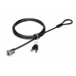 Kensington - MicroSaver 2.0 K65042EUM - Cable de seguridad para ordenador porttil (llave maestra, 1,83 m), color plateado