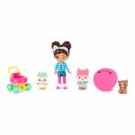 Gabby's Dollhouse: Spin Master -Pack Da 4 Personaggi Kitty - GDH Friends Figure Pack Kitty Care