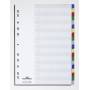 Durable - DURABLE Blanko-Register PP 20tlg farbiger Verlauf