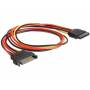 Delock - Verlngerungskabel Power SATA 15 Pin > SATA 15 Pin