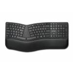 Acco / kensington - Pro Fit Ergo Wireless Keyboard - Tastatur - kabellos - 2.4 GHz, Bluetooth 4.2 - GB - Schwarz (K75401UK) [DE-Version, German Keyboard]