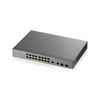 Zyxel Switch 18x Gs1350-18hp Poe Long Range 250w 2
