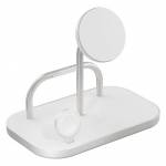 Zens - Aluminium Series 4 in 1 Wireless Charger + Watch mit Netzteil 65W - 1x 60W USB-C + 1x 15W - Qi2 - wei - ZEDC29W/00 (ZEDC2