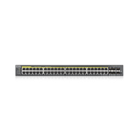 Zyxel Switch Gs2220-50hp 44port+ 4xsfp/ rj45+ 2xsfp Poe+ 375w 5