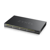 Zyxel Switch Gs2220-50hp 44port+ 4xsfp/ rj45+ 2xsfp Poe+ 375w 7