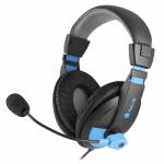 Cuffie Per Audio - Ngs-msx9 Pro Cuffia Con Microfono Blue