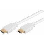 Wentronic - Goobay 61017 - 0,5 m - HDMI Typ A (Standard) - HDMI Typ A (Standard) - 18 Gbit/s - Audio Return Channel (ARC) - Wei (6101