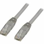 Deltaco - Cat6 - 3m Netzwerkkabel Grau U/UTP (UTP) (TP-63)