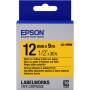 Epson - LabelWorks LK-4YBW - Etikettenband - Schwarz auf Gelb - Rolle (1,2 cm x 9 m) 1 Rolle(n) - fr LabelWorks LW-1000P, LW-300L, [EURO-Version]