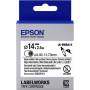 Epson Schrumpfschl. Lk-6wba14 - LabelWorks LK-6WBA14 - Schwarz auf Wei - Rolle (1,4 cm x 2,5 m) [DE-Version, Regio 2/B]