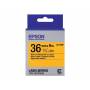 Nastri Per Etichettatori - Nastro Lk7ybp Pastel Ner/giall36x9