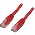Deltaco - UTP Cat6 Netzwerkkabel Rot 3 m (TP-63R)