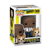 Brooklyn Nine-nine: Funko Pop & buddy -Captain Holt W / cheddar - Brooklyn Nine-nine: Funko Pop&buddy - Captain Holt W/cheddar
