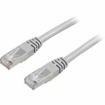  "Deltaco-Deltaco FTP Cat6 - 1m networking cable Grey-Deltaco-Hardware/Electronic"