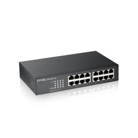 Zyxel Switch 16 Port Gigabit Unmanaged Switch Gs1100-16 V3 6