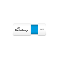 Mediarange Usb-stick 64gb Usb 2.0 Color Edt. Hellblau 2