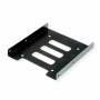 Roline - HDD/SSD Montageadapter, 3.5 Rahmen fr 1x 2.5 HDD/SSD, Metall, schwarz (16.01.3009)