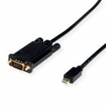  "Value-11.99.5809 Mini DisplayPort VGA, Mini DP ST - VGA ST Cable, Black, 5 m-Value-Hardware/Electronic"