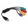 Delock - DELOCK USB-HUB 4-Port 3x USB A Bu +1x mini B St (Kabel) extern