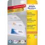 Avery - 3666-10 Rechteck Dauerhaft Wei 650Stck(e) selbstklebendes Etikett (3666-10)