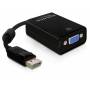 Delock - DeLock DisplayPort 1.2 > VGA (ST-BU) Adapter Schwarz