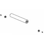 Zebra - -套件剥离装置夹紧滚轮 (77727M)