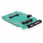 Delock - DELOCK Adapter SATA SATA 22Pin -> mSATA 2,5 Platine