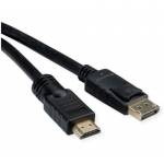Roline - ROLINE 11.04.5776 Videokabel-Adapter 7,5 m HDMI Typ A (Standard) DisplayPort Schwarz (11.04.5776)