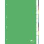 Durable - DURABLE Ordnerregister Folie Tabe blanko f A4 10Blatt grn