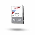 Toshiba - X300 Performance HDWR760UZSVA - Festplatte - 6 TB - intern - 3.5 (8.9 cm) - SATA 6Gb/s - 7200 rpm - Puffer: 512 MB (HDWR760UZSV
