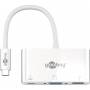 Wentronic - 62100 USB-C USB-A 3.0 - USB-C - VGA Wei Kabelschnittstellen-/adapter (62100)