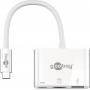 Goobay - USB 3.2 Gen 1 Multiport-Hub, USB-C Stecker > USB-A + USB-C + HDMI Buchse, USB-Hub