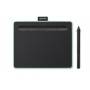 Wacom - Intuos M Bluetooth 2540lpi 216 x 135mm USB/Bluetooth Schwarz - Grn Grafiktablett (CTL-6100WLE-S)