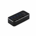 Roline - ROLINE USB3.2 Gen1 Hub, 4x A, Ports einzeln schaltbar (14.02.5056)