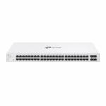 Tp-link - TP-LINK Switch with 4 SFP Slots 48xGb