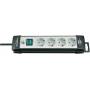 Brennenstuhl - Brennenstuhl 1951540101 4AC outlet(s) 5m Black,Grey power extension