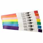 Zebra - Zebra Z-Band Splash Orange Self-adhesive printer label