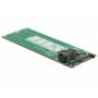 Delock - Converter SATA 22 p > M. 2 NGFF-8643, serial ATA controller
