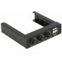 Delock - DELOCK 3.5 Front Panel > 2 x USB 2.0 und Lftersteuerung