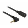 Navilock 62881 2. 5 Mm 4 Pin Md6 Schwarz Kabelschnittstellen- - 62881 2.5 mm 4 pin MD6 Schwarz Kabelschnittstellen-/adapter (62881)