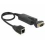 Delock Konverter Ethernet Lan Rj45 10 / 100 Mbps Buchse Zu Ser - DeLock - Serieller Adapter - Ethernet 100 - RS-232 x 1