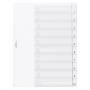 Durable - DURABLE Register A4 mit umschweiten Taben 10tlg. Transp