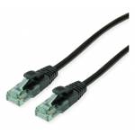 Roline Recycled Material - ROLINE RM UTP Patchkabel Kat6A/Kl.EA schwarz 15m - UTP (21.45.3158)