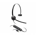 Hp Poly - EncorePro 545 USB-A Konvertierer-Headset - Kabelgebunden - Anrufe/Musik - 32 g - Kopfh�rer - Schwarz (783R4AA)