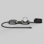 Zens - ZENS Pro 3 - Kabelloses Ladeger�t - 140 Watt - 3 Ausgabeanschlussstellen (24 pin USB-C, magnetisch) - MFI-zertifiziert (ZEC